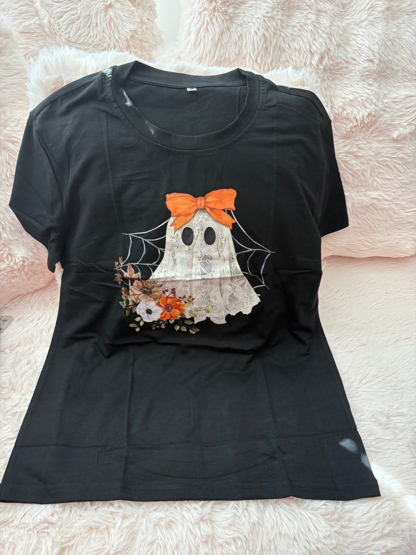 Woman’s Black Ghost Tshirt