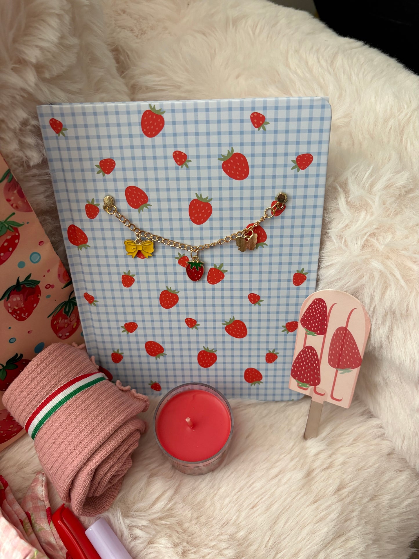 Strawberry Book/Journal Bundle
