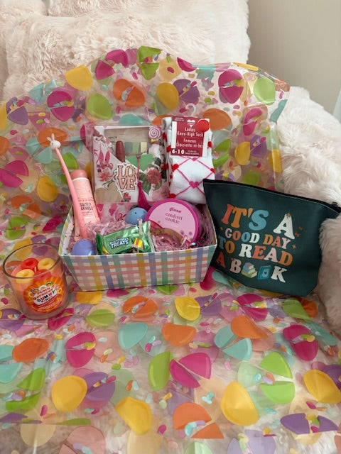 Easter (Theme Book Wrap and Goodie Bundle Box (Med. Size)