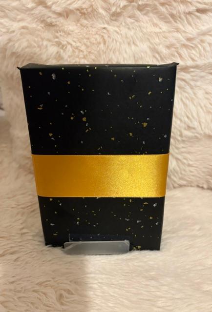 Black and Gold Book Wrap (Surprise) Book