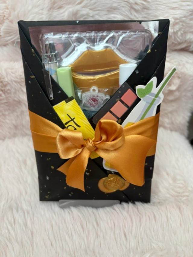 Black and Gold Book Wrap (Surprise) Book