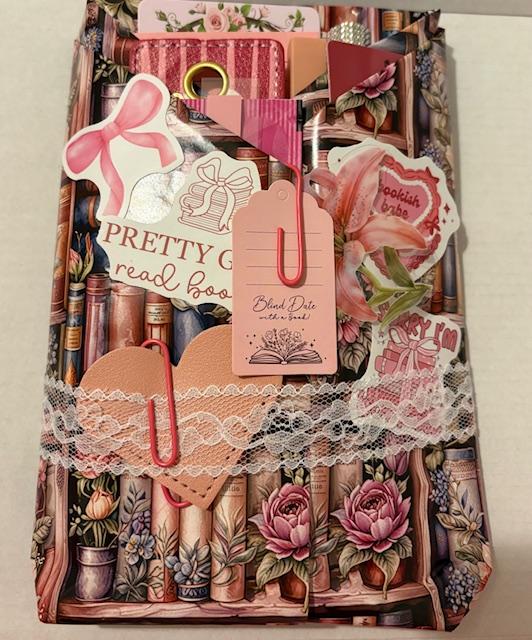 Pretty in Pink Wrapped Book